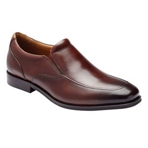 Vionic Sullivan Men Loafer Shoes Brown Leather Slip On Size 10 Medium